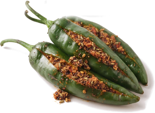 Stuffed Green Chilli